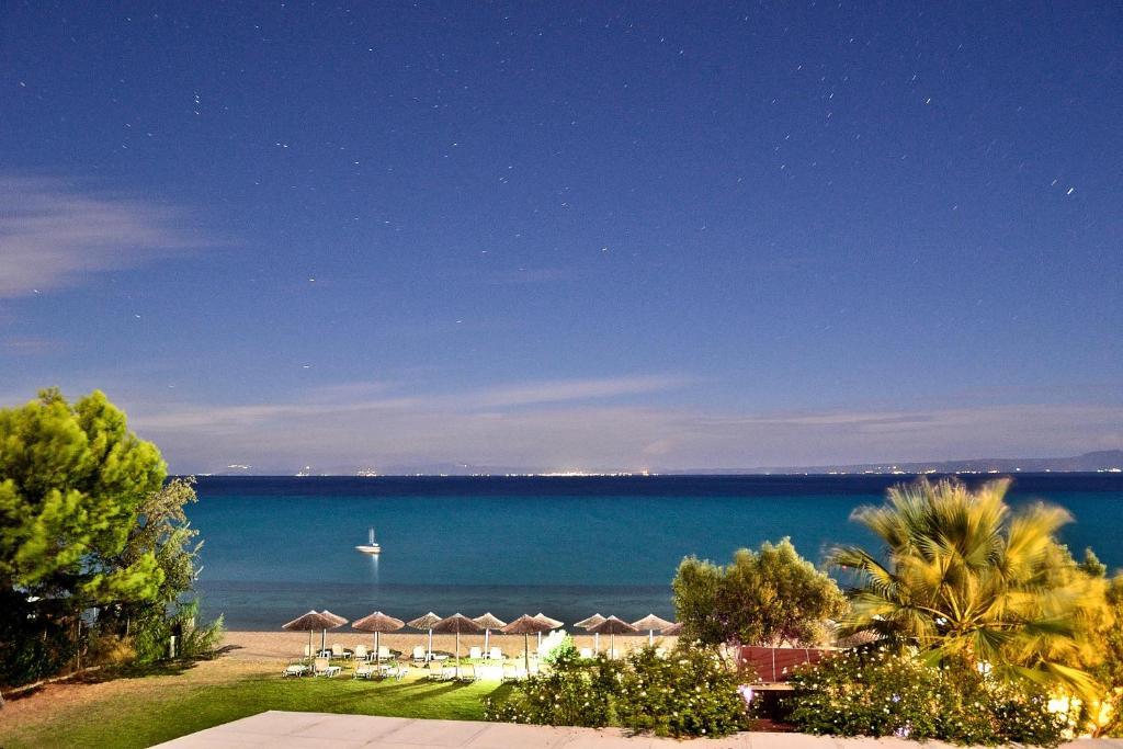 Kopsis Beach Hotel Пефкохори Экстерьер фото